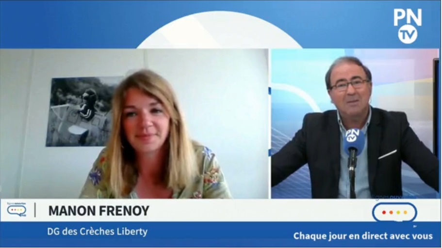 Manon Frenoy, Directrice Générale des Crèches Liberty interviewée par Paris-Normandie